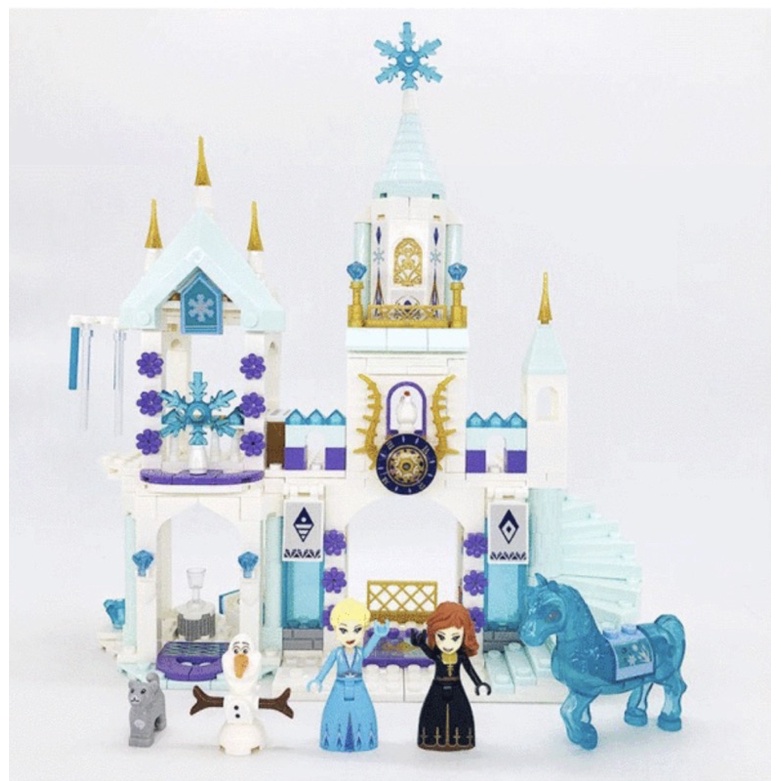 Brick Princess Frozen Snow Castle Set Compatible 360 Pcs