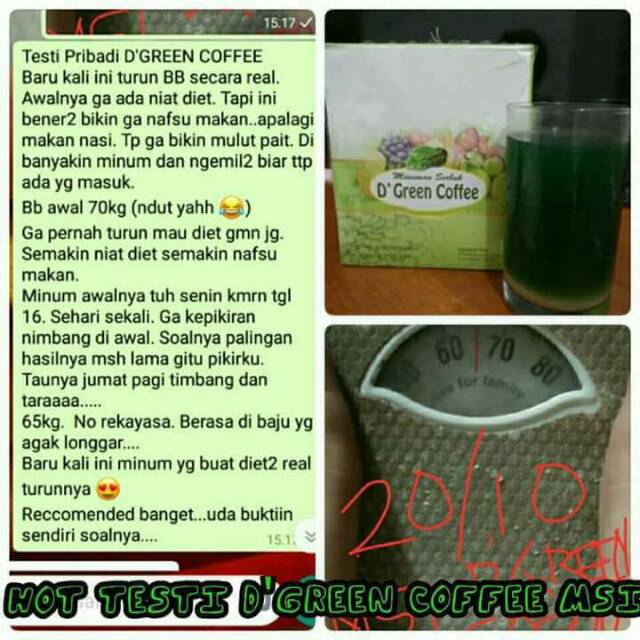 Green Coffee (D' Green Coffee) ori MSI