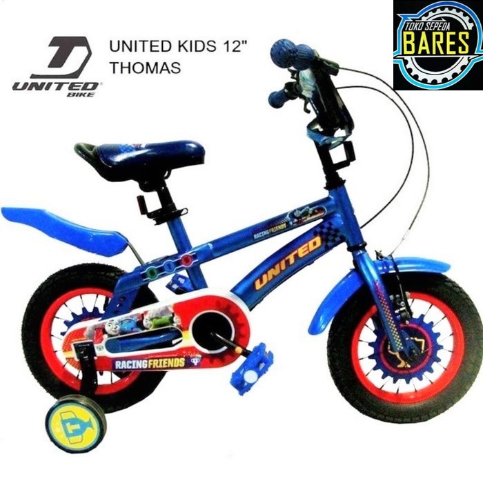 Sepeda BMX Anak 12 United Thomas Racing Friends