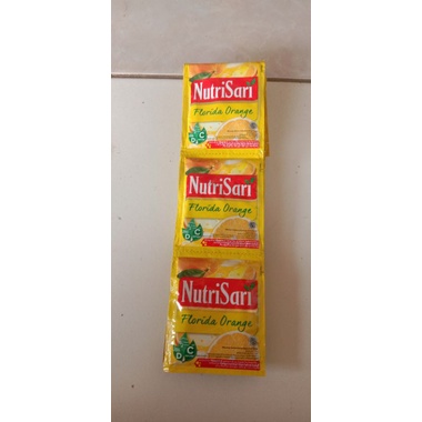 

NutriSari Rasa Florida Orange 1 renceng 10 pcs x 14 gram