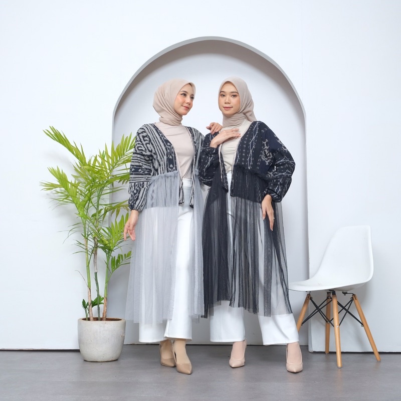 OUTER TENUN AYRA DEBBY STORE SONGKET JEPARA || OUTER TENUN WANITA