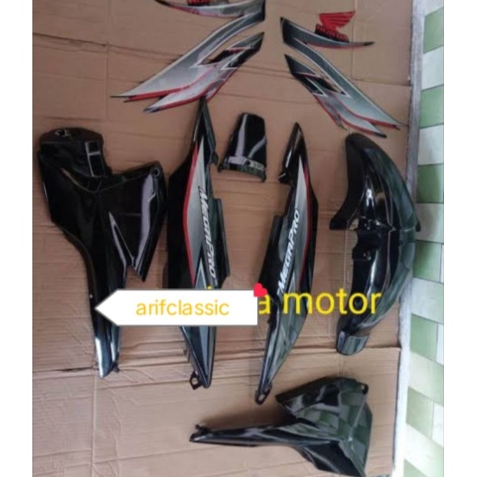 cover full set body megapro primus bonus striping