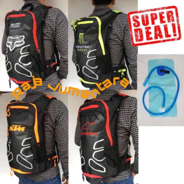 Tas Sepeda Hydropack Plus Water Baldder 2L / FOX / Alpinestars