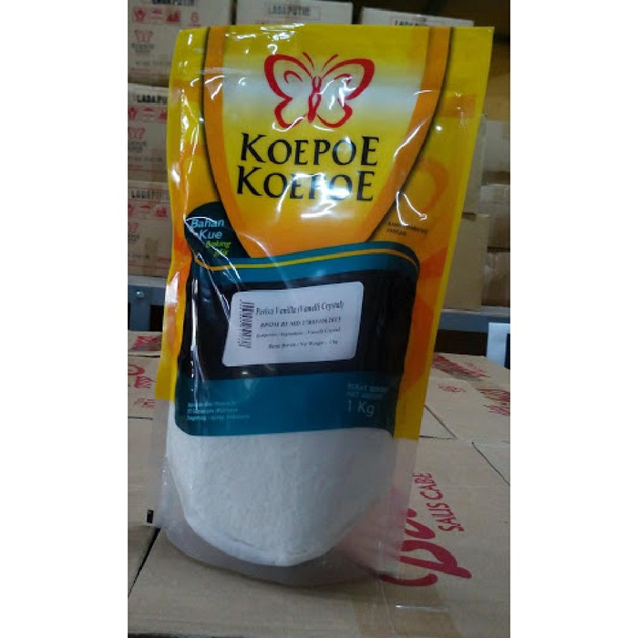 

Vanilla crystal, perisa vanili koepoe pouch 1kg