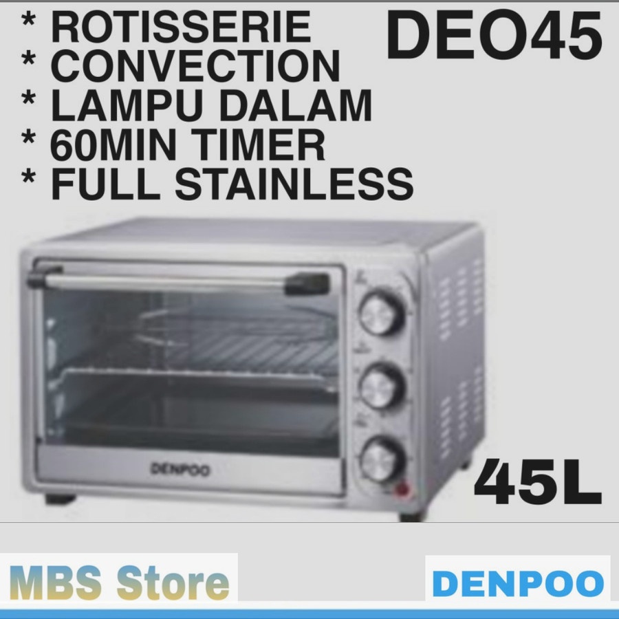 OVEN LISTRIK DENPOO DEO 45