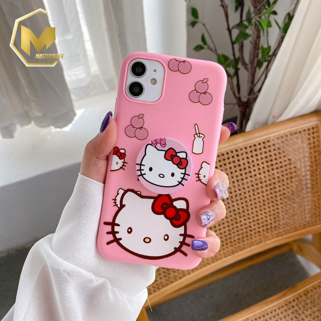 SS267 case Popsocket HELLO KITTY Samsung A02S A20 A30 M10s A20s A50 A50s A30s A31 A21s A51 MA921