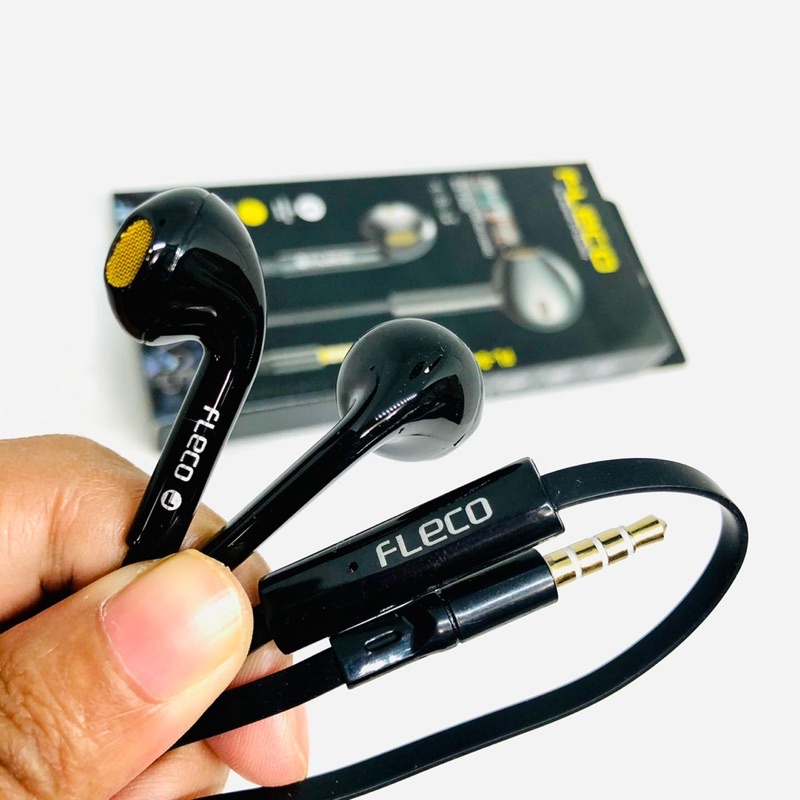 PROMO HANDSFREE FLECO ORIGINAL FL04 TURBO MUSIC HEADSET HIFI SOUND NEW