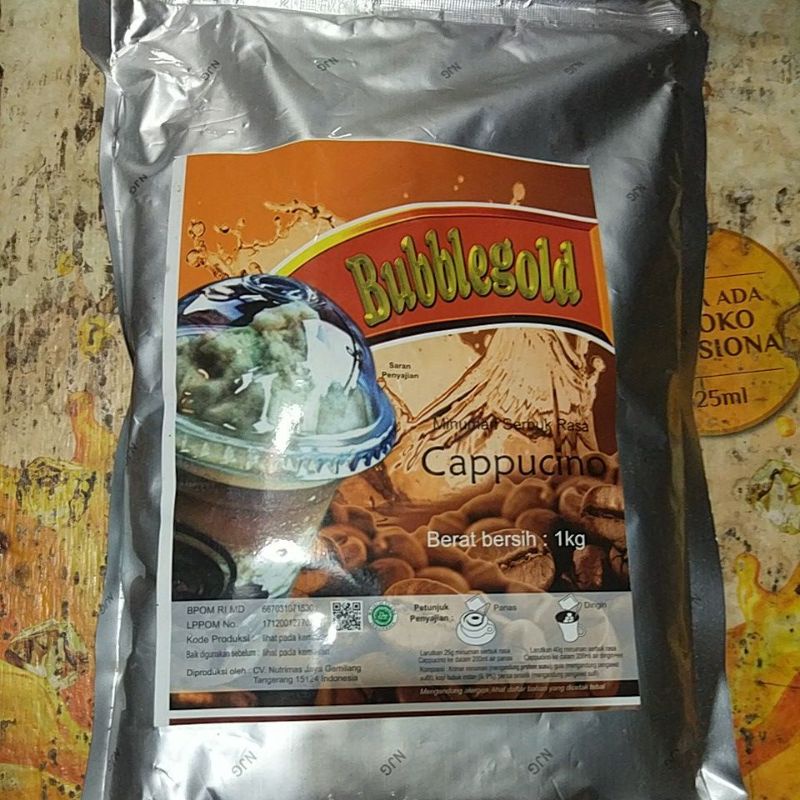 

Bubuk Minuman "Bubblegold