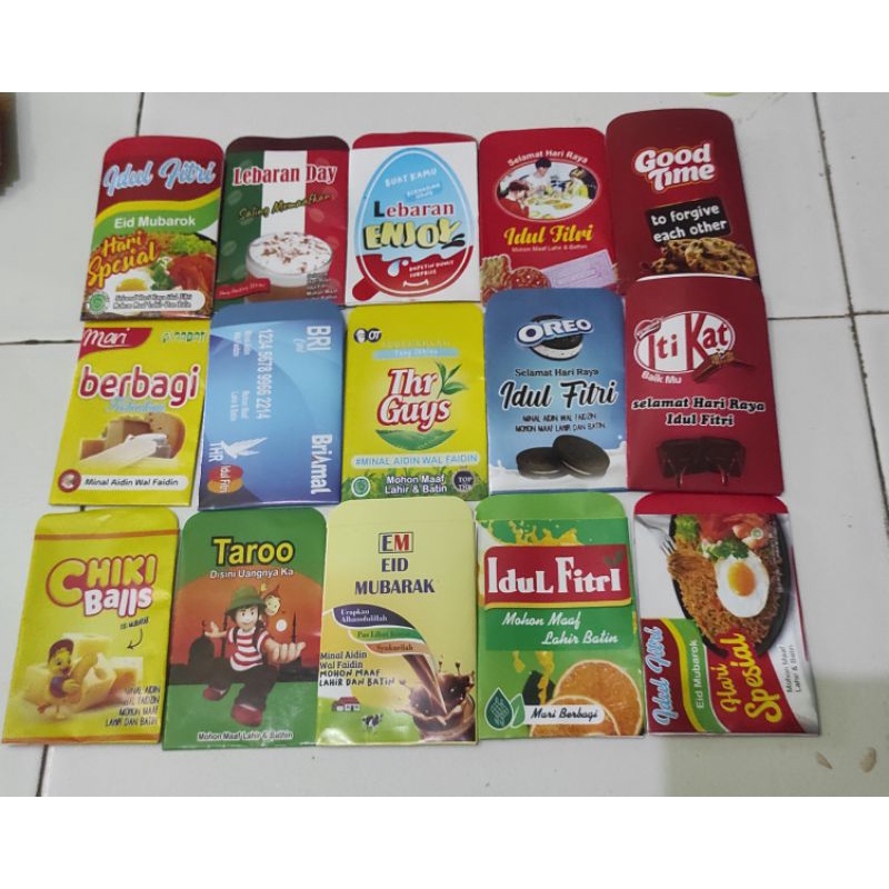 

Amplop snack viral 1 pack isi 10