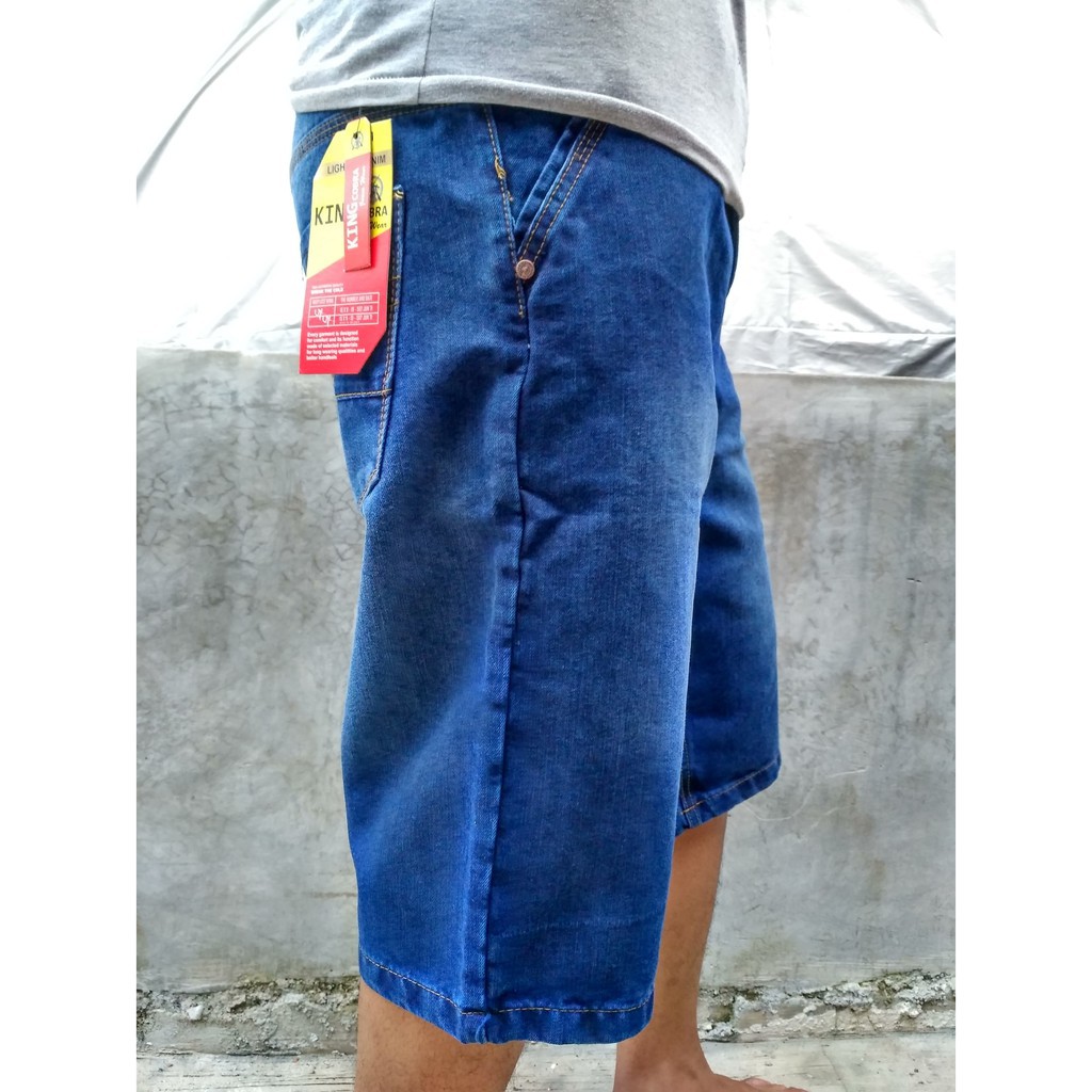 Celana jeans pendek pria size 28-38 Bahan Lembut Nyaman dipakai