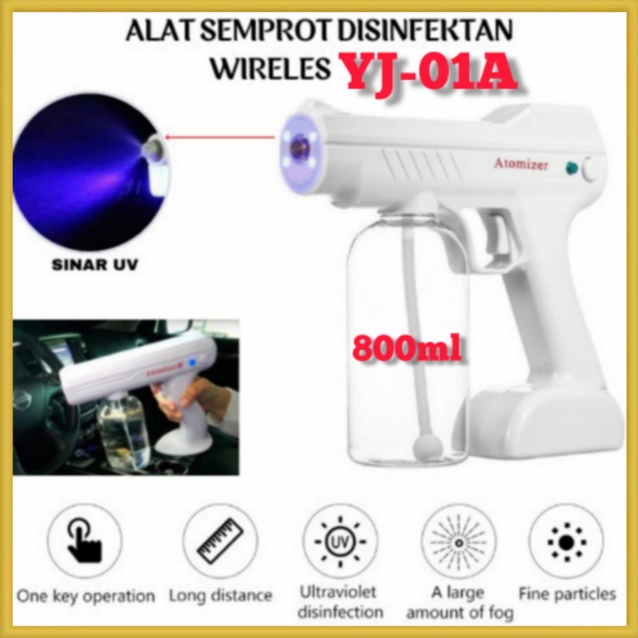 Healthy Lifestyle ATOMIZER Nano Spray GUN DISINFEKTAN 4 Laser