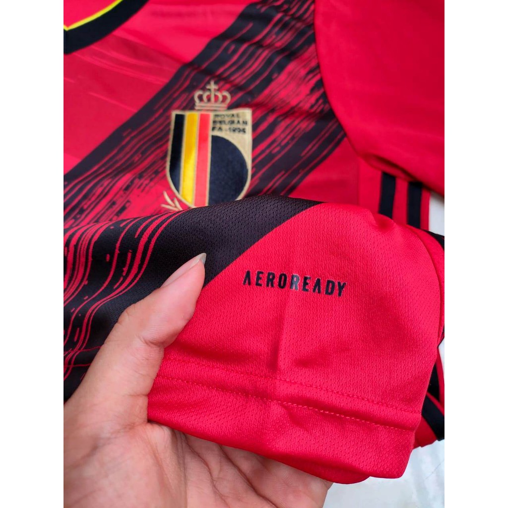 HQ JERSEY BOLA BELGIA HOME EURO 2021 GO HIGH QUALITY IMPORT