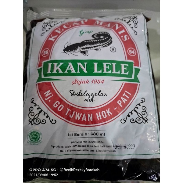 

Kecap Manis Ikan Lele 680 ml