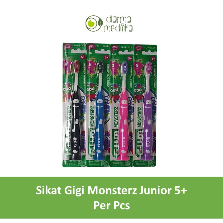 Sikat gigi GUM Monsterz Junior