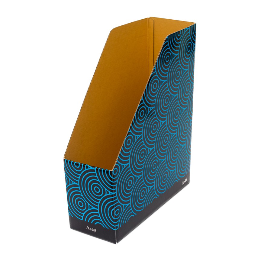 

[Zada] Bantex Paper Fancy (Box File) A4 9cm Cobalt Blue 8912 11