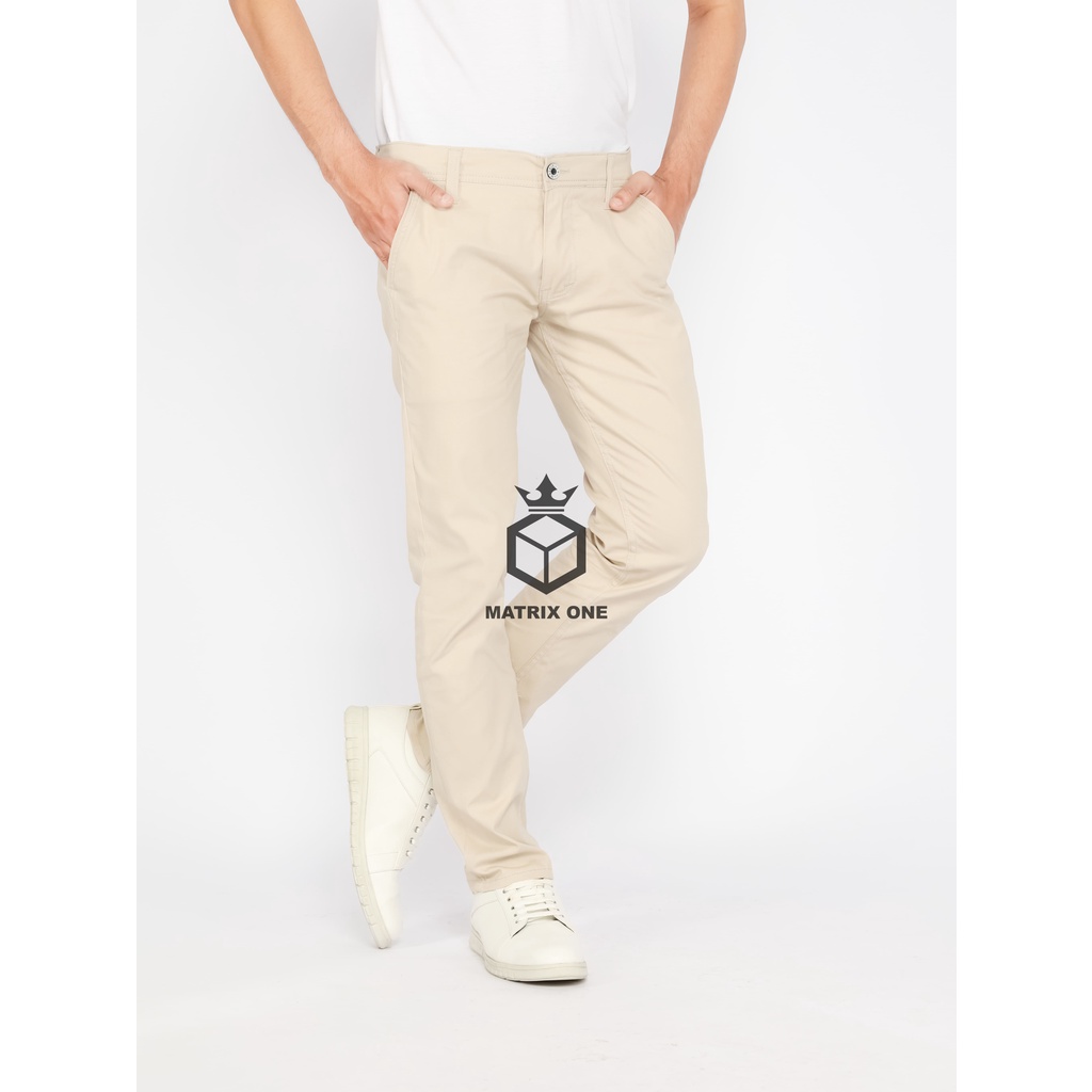 CELANA chino panjang TERLARIS Matrix one cowo/pria murah original skiny semi slimfit