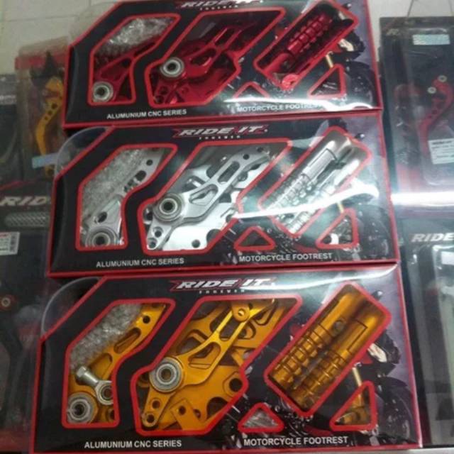 FOOTSTEP UNDERBONE SATRIA FU 150 KARBU CB150R VIXION LIPAT MONSTER 3 RIDE IT