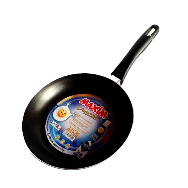 DM - Maspion Maxim Wajan Teflon Frypan Valentino Anti Lengket 18 CM 20 CM 22 CM 24 CM 26 CM Merk Maspon Maxim