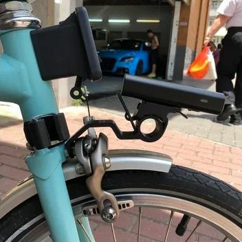 Bracket Dudukan Lampu Sepeda - Bracket Saja