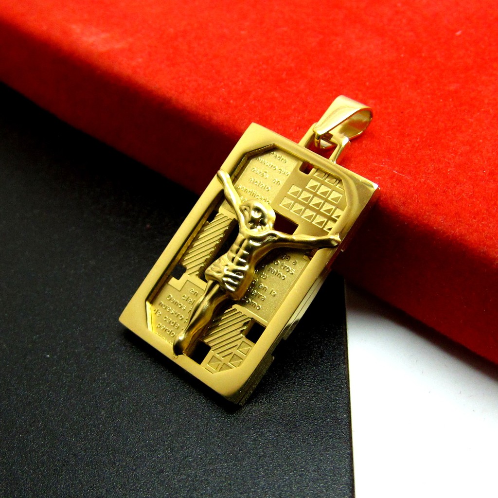 Liontin Titanium Salib / Cross Pendant Premium