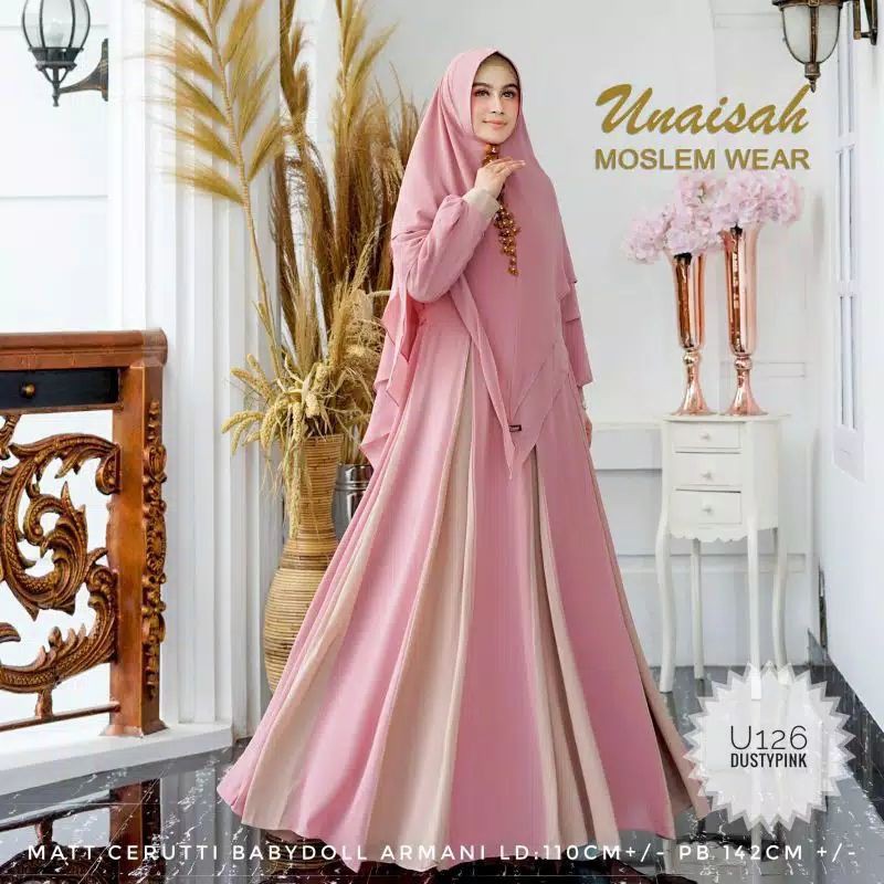 gamis syari by unaisah