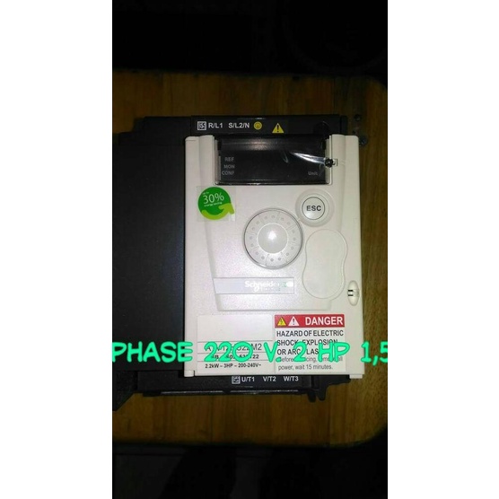 Inverter 1 Phase 220 V 1,5 Kw Schneider