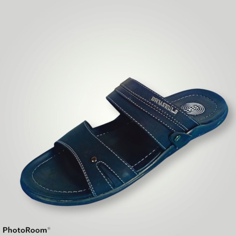 Sandal Kulit Pria Slop CP02 Sandal Selop Cowok Terbaru