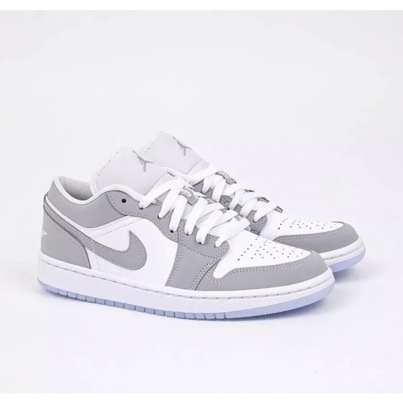 PRELOVED Nike Air Jordan 1 Low Wolf Grey (100% Authentic)
