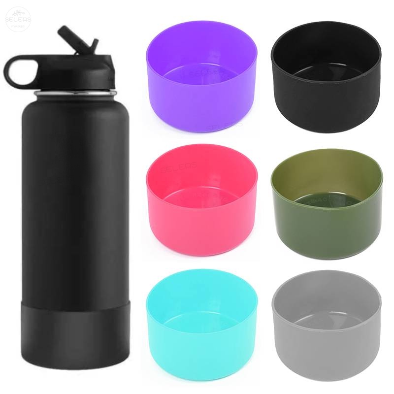 Cover Pelindung Botol Hydro Flask 12-24oz / 32-40oz Bahan Silikon Anti Slip