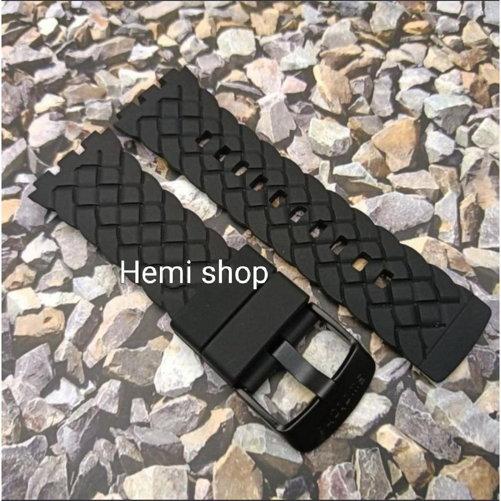 TALI Swatch Tali Jam Tangan akseoris jam Swatch SURB112 Black Bump Non Original