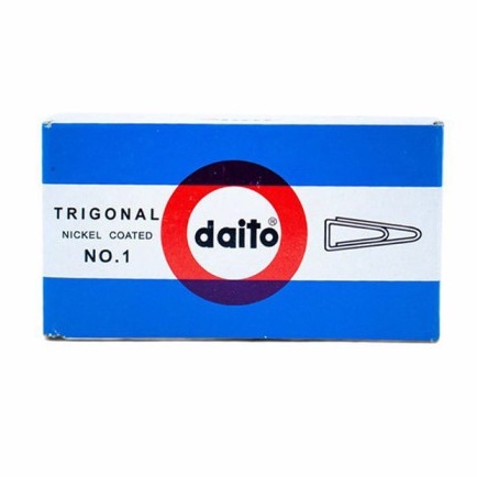 

KLIP KERTAS / CLIP TRIGONAL NO.1 JAPAN DAITO TRIGONAL