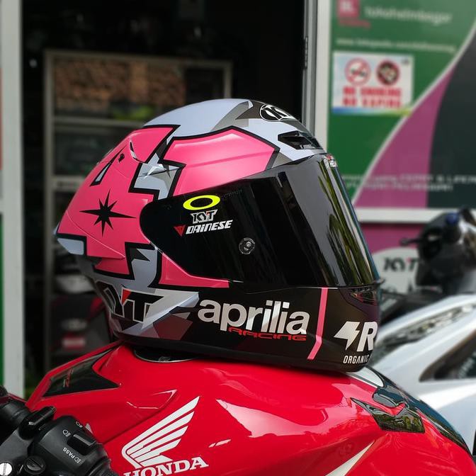 Kyt Tt Course Espargaro 19 Repaint Paket Ganteng Visor Darksmoke Brownsugar2155 Shopee Indonesia