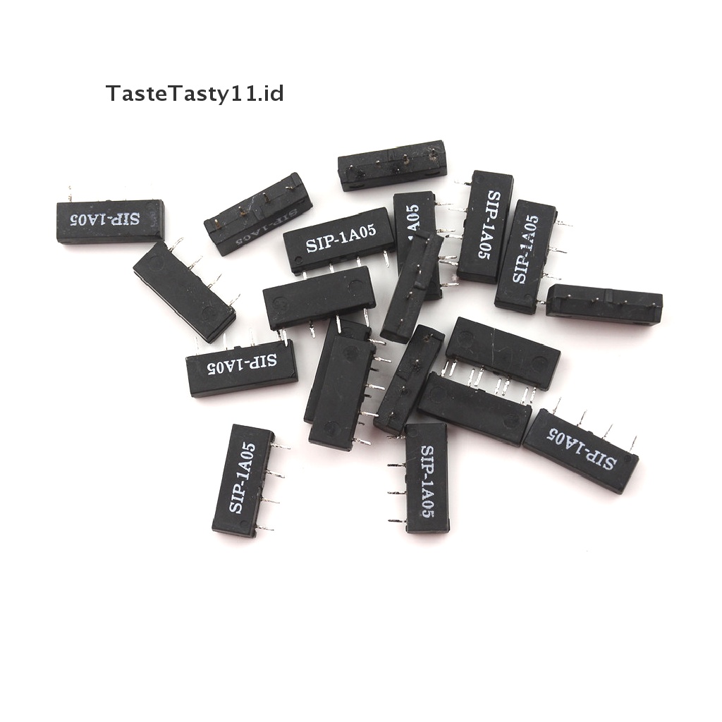 20 Pcs Reed Switch Relay 5V SIP-1A05 4 Pin Untuk PAN CHANG