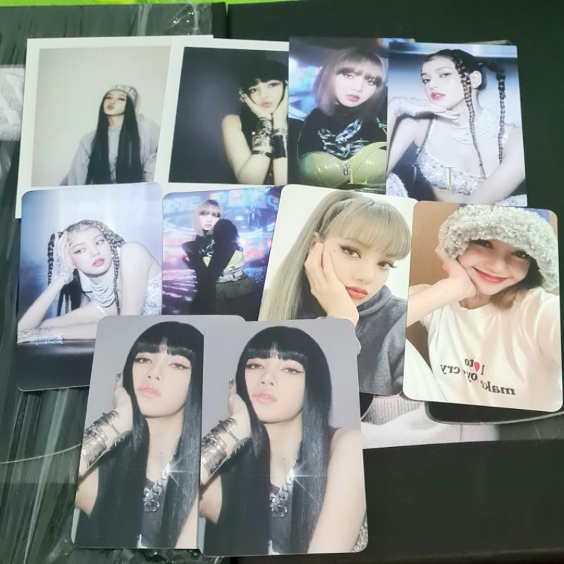 Lisa Photocard / Apmus / Ktown Benefit/ Polaroid/ Rare Gold PC - Official from Lalisa Solo album BLA