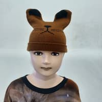 Topi Kupluk Model KUCING Warna Lucu Bayi Balita Anak