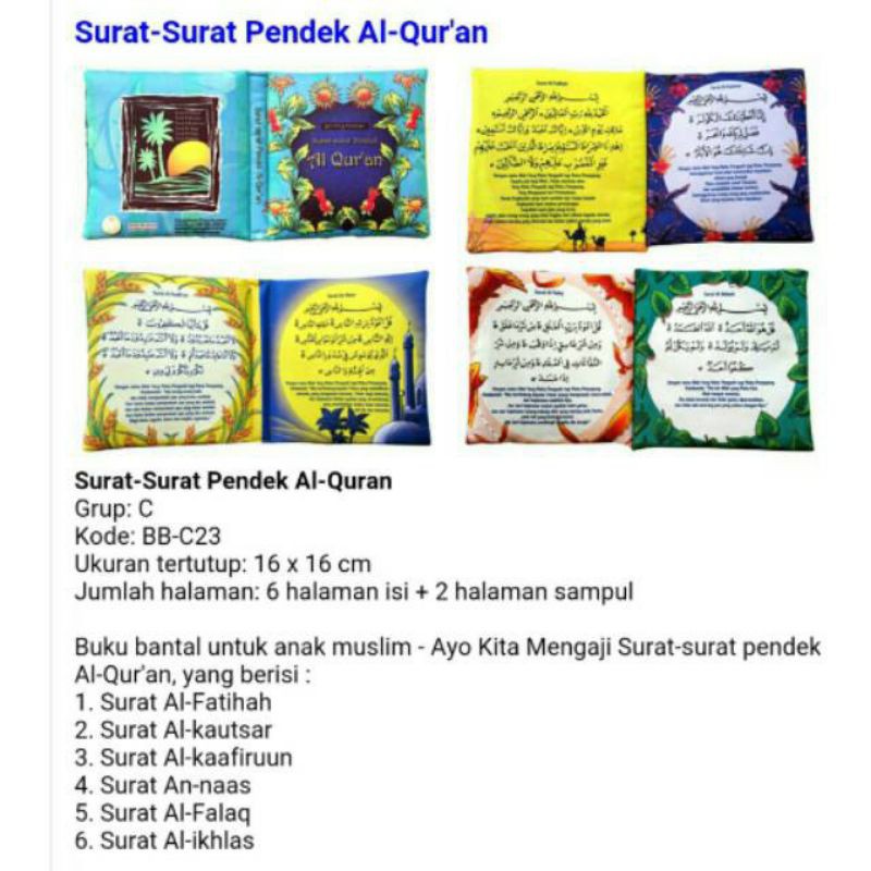 

Buku kain surat surat pendek