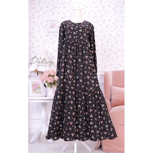 ditsy cirilla black L