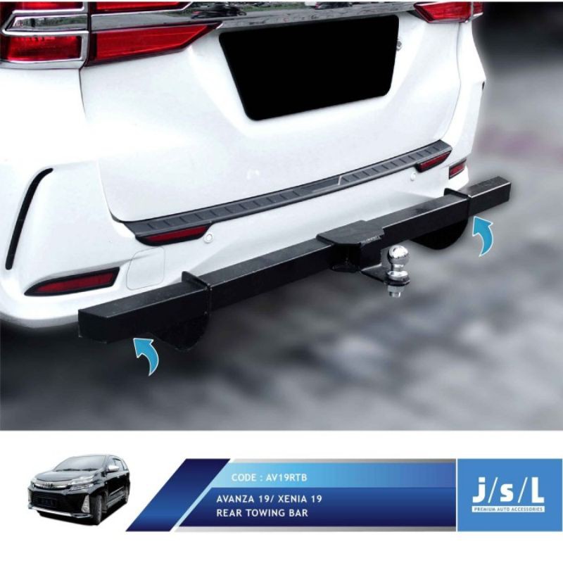 Toyota New Avanza / Xenia / Veloz 2019 Tanduk Belakang Rear Towing Bar