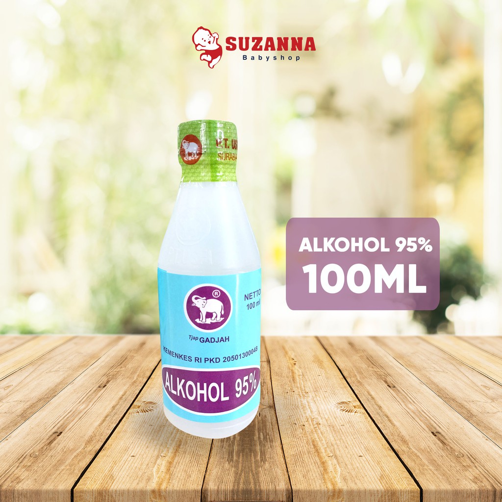 Cap Gajah Alkohol 95% 100ml