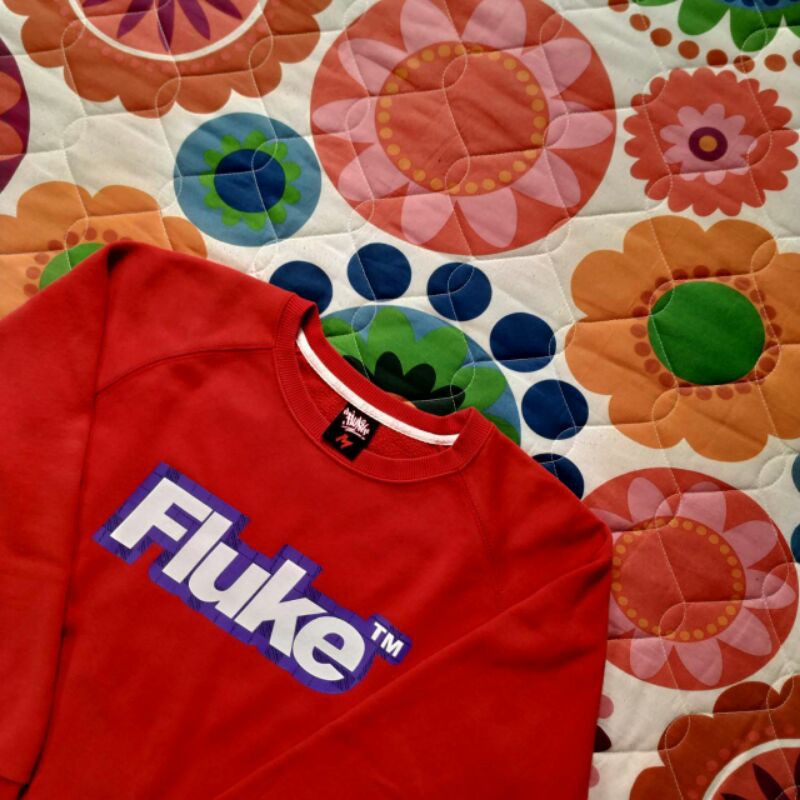 Crewneck Fluke bekas second original