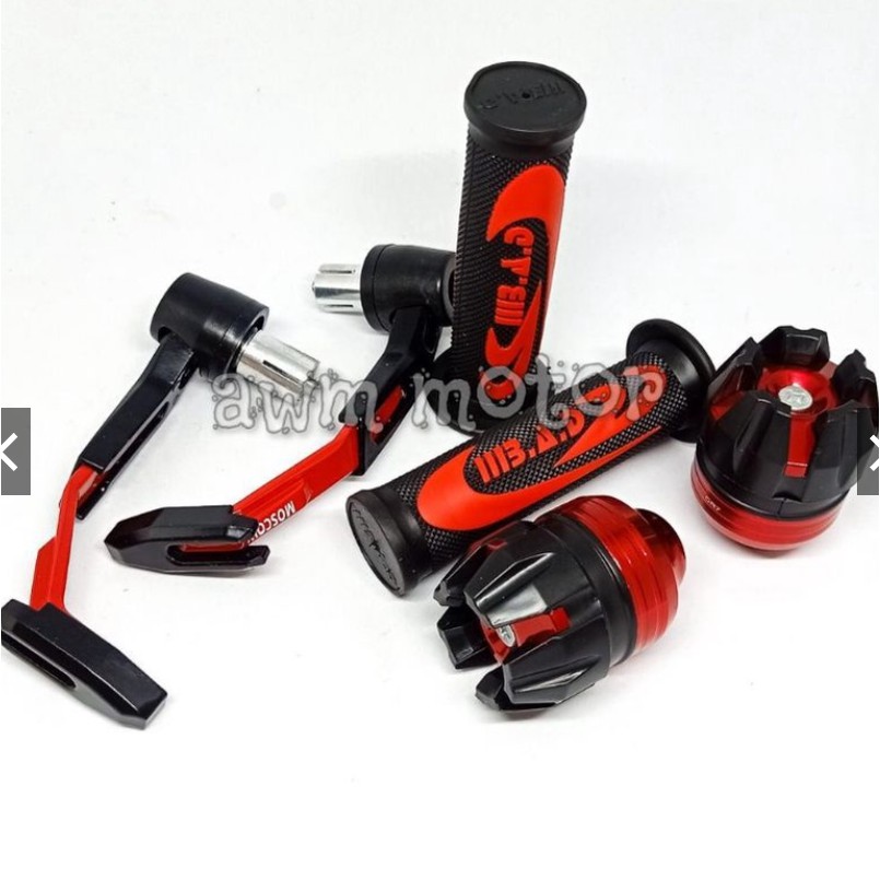 Proguard Jalu stang motor jalu as motor hand grip bad Nike - satu paket