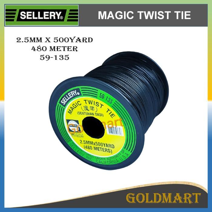 

Holder | Pengikat Kabel / Sellery Twist Tie 500 Yard Tie 59-135