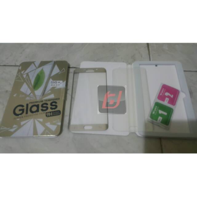 matt premium tempered glass full samsung galaxy s6 edge plus s6 edge+