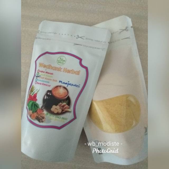 Kunyit asam sirih manjakani (6 bungkus)