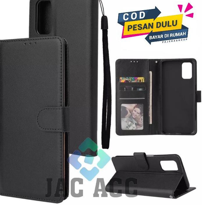 DOMPET HP UNTUK OPPO A92/A52 2020 LEATHER FLIP CASE OPPO A92/A52
