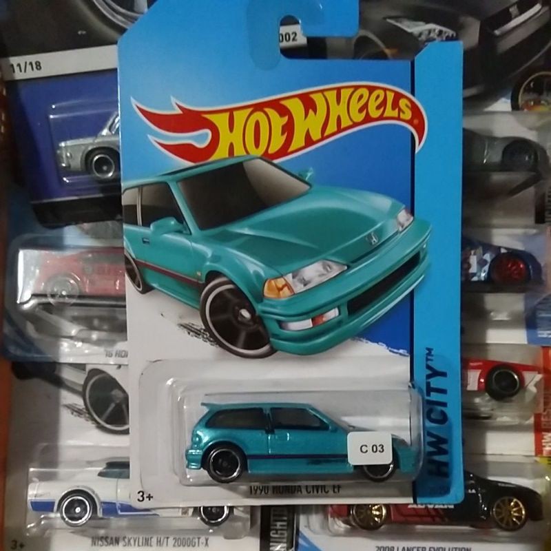 hotwheels civic ef