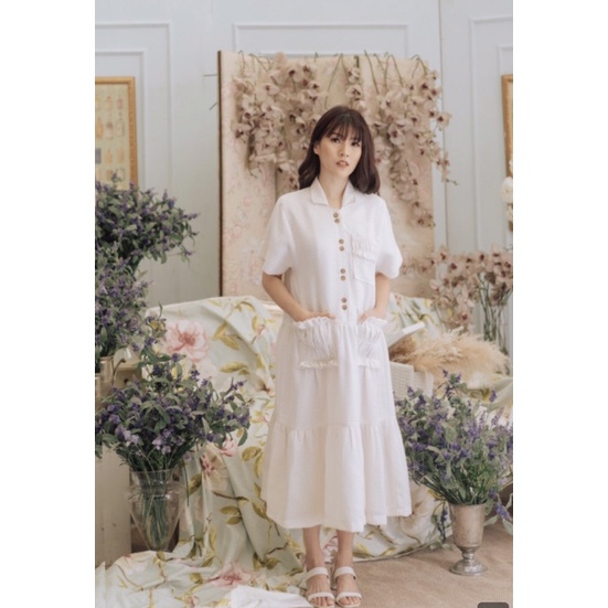 Maven Lundy Dress whipcream New with tag