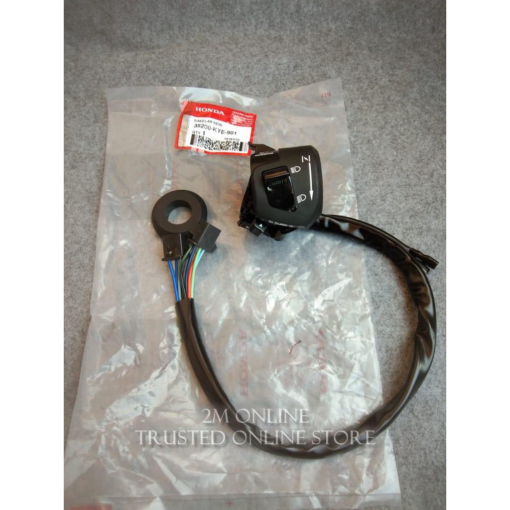 2m HOLDER SAKLAR KIRI NEW MEGAPRO MONO ORI AHM 35200-KYE-901