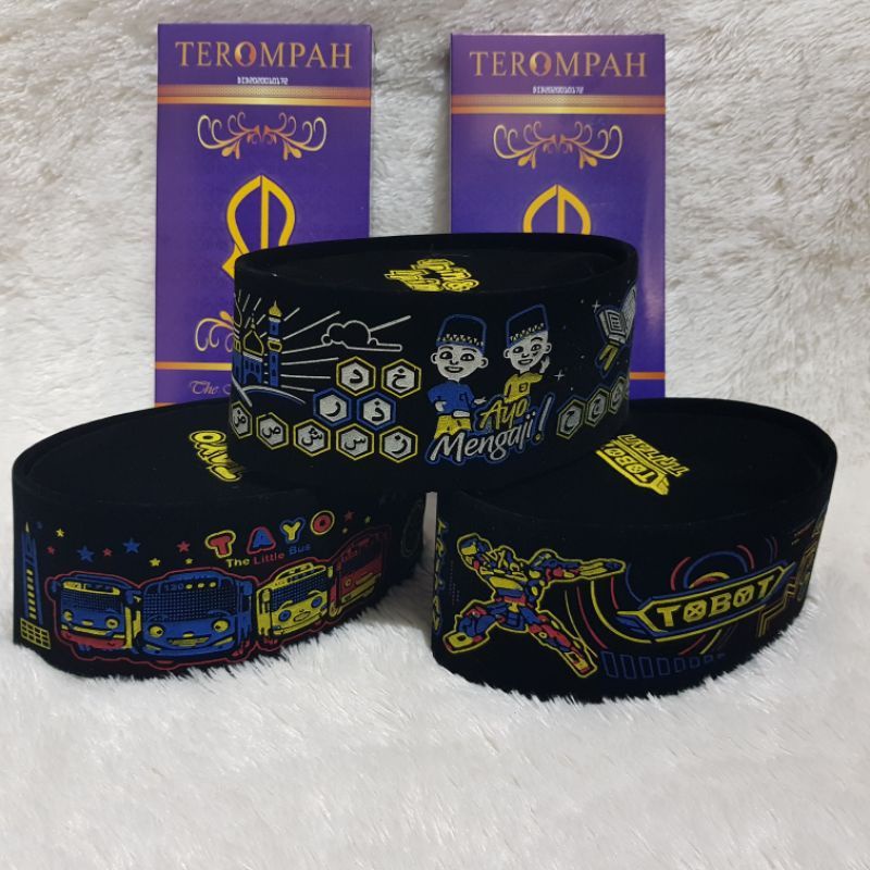 Songkok Terompah Motif karakter