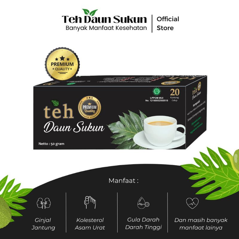 

Teh Daun Sukun Original Laasyaka